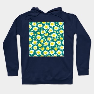 Daisy Pattern | Floral Pattern Hoodie